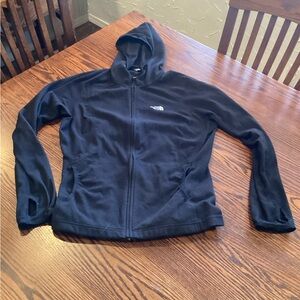 The North Face Black Lightweight Zip up Jacket with Hood